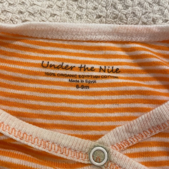 Under The Nile Organic Carrot Footie - Picture 2 of 3